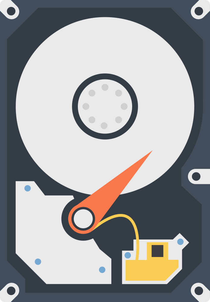 OnlineLabels Clip Art - Hard Drive